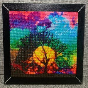 #846- Sunset Diamond Art On 12x12" Canvas